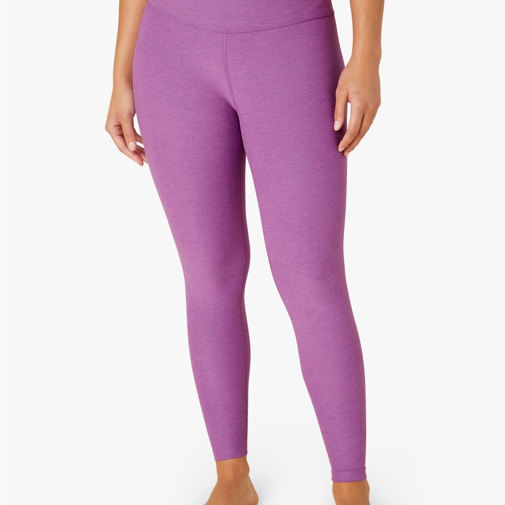 Beyond Yoga Space-dye legging Iris Heather Small